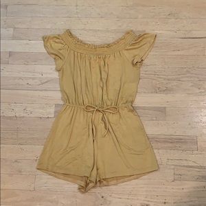 Mustard Yellow Romper